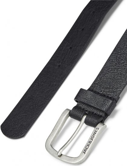 Jack & Jones HARRY Belt Black - Cintos - Cintos Masculinos Tamanhos Grandes