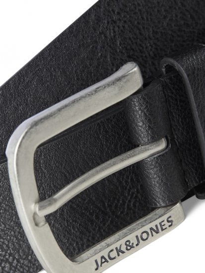 Jack & Jones HARRY Belt Black - Cintos - Cintos Masculinos Tamanhos Grandes