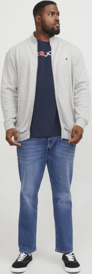 Jack & Jones Corp Logo Crew Neck T-Shirt Navy Blazer - T-shirts - T-shirts Homem Tamanhos Grandes