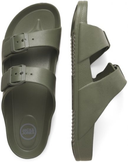 Jack & Jones Croxton Moulded Sandals Khaki - Calçado de homem 40-52 - 