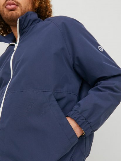 Jack & Jones JORLUKE Light Bomber Jacket Navy - Casacos - Casacos Homem Tamanhos Grandes