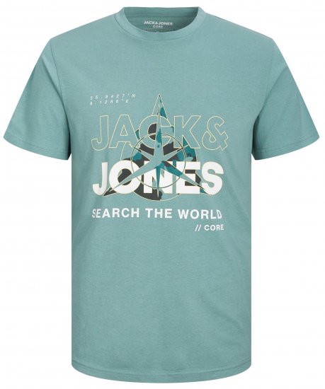 Jack & Jones JCOHUNT T-Shirt Trellis - T-shirts - T-shirts Homem Tamanhos Grandes