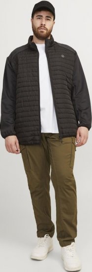 Jack & Jones PAULOS T-Shirt White - T-shirts - T-shirts Homem Tamanhos Grandes