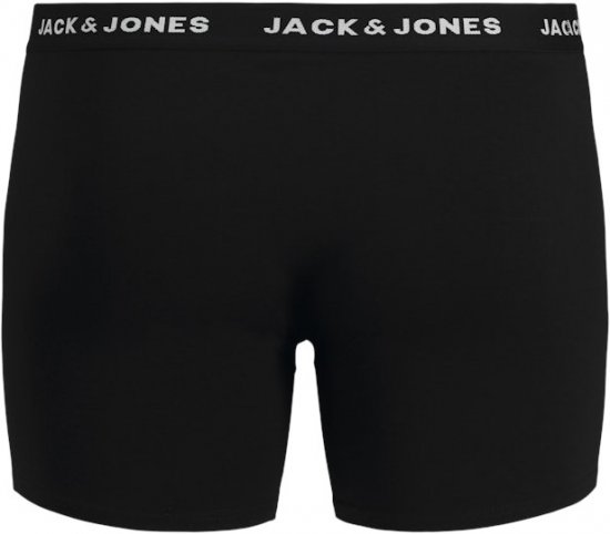 Jack & Jones HUEY Trunks 5-Pack Black - Roupa Interior & Natação - Roupa interior Homem Tamanhos Grandes