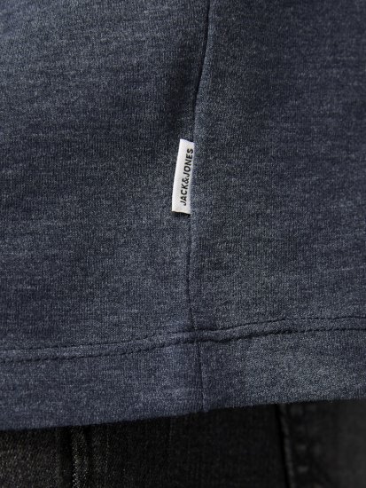 Jack & Jones ORGANIC T-Shirt Navy Blazer/Melange - T-shirts - T-shirts Homem Tamanhos Grandes