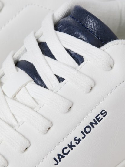 Jack & Jones Bosley Sneakers White/NAVY BLAZE - Calçado de homem 40-52 - 