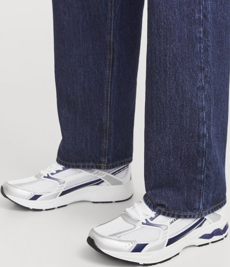 Jack & Jones Tokyo Sneakers White/MEDIEVAL B - Calçado de homem 40-52 - 