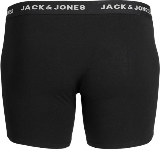 Jack & Jones BASIC Trunks 7-Pack Black - Roupa Interior & natação - Roupa interior Homem Tamanhos Grandes