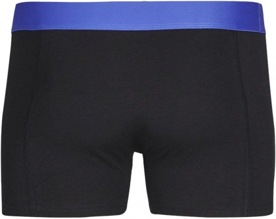 Jack & Jones Nick Bamboo Trunks 3-Pack Violet/Dazzling blue - Roupa Interior & natação - Roupa interior Homem Tamanhos Grandes
