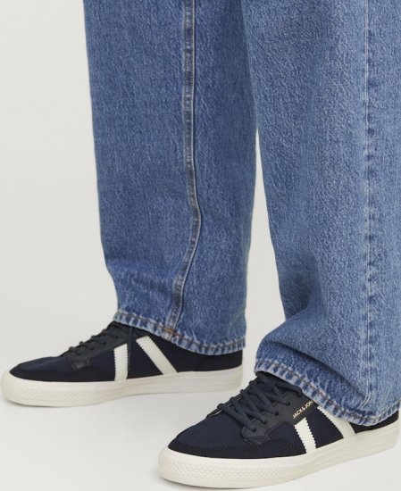 Jack & Jones Morden Canvas Special Sneakers Navy Blazer/MarshM - Calçado de homem 40-52 - 