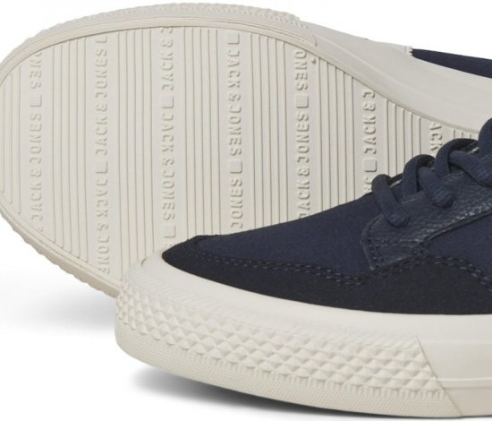 Jack & Jones Morden Canvas Special Sneakers Navy Blazer/MarshM - Calçado de homem 40-52 - 