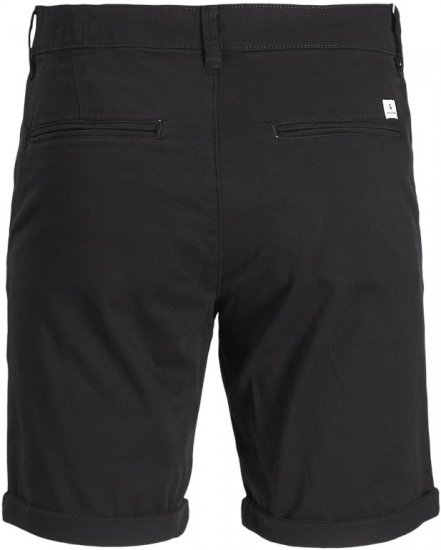 Jack & Jones Dave Chino Shorts Black - Calções - Calções Homem Tamanhos Grandes