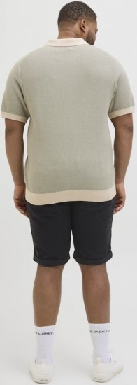 Jack & Jones Dave Chino Shorts Black - Calções - Calções Homem Tamanhos Grandes