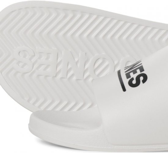 Jack & Jones Wollie Slippers White - Calçado de homem 40-52 - 