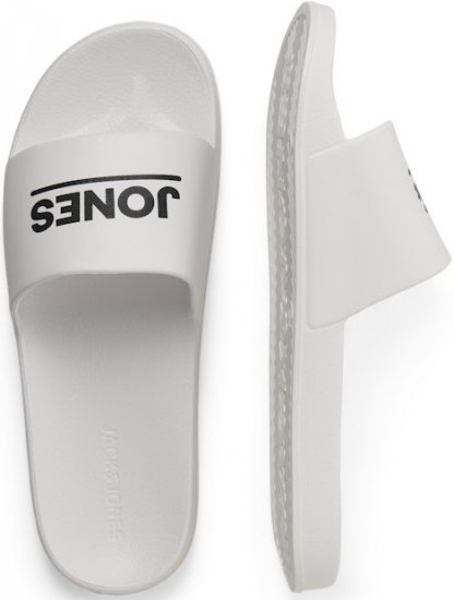 Jack & Jones Wollie Slippers White - Calçado de homem 40-52 - 