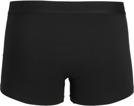 Jack & Jones TONE IN TONE Trunks 5-Pack Black - Roupa Interior & natação - Roupa interior Homem Tamanhos Grandes