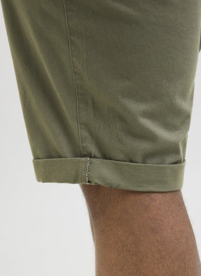 Jack & Jones Dave Chino Shorts Green - Calções - Calções Homem Tamanhos Grandes