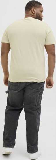 Jack & Jones Anatomy Skull Crew Neck T-Shirt Antique White - T-shirts - T-shirts Homem Tamanhos Grandes