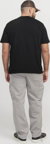 Jack & Jones Tarmac Camo Crew Neck T-Shirt Black - T-shirts - T-shirts Homem Tamanhos Grandes