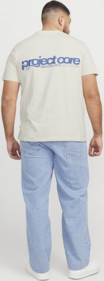 Jack & Jones Union Front & Back Print Crew Neck T-Shirt Yellow - T-shirts - T-shirts Homem Tamanhos Grandes