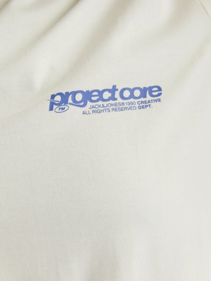 Jack & Jones Union Front & Back Print Crew Neck T-Shirt Yellow - T-shirts - T-shirts Homem Tamanhos Grandes