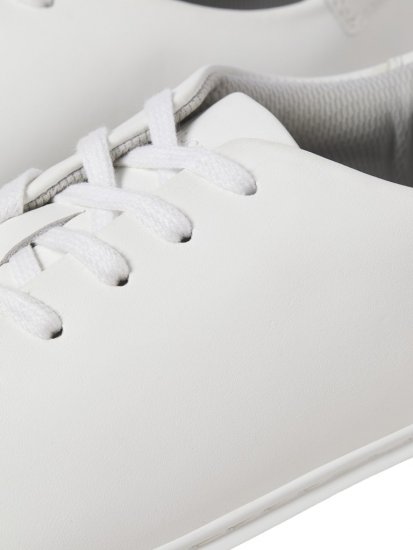 Jack & Jones Stockholm Leather Sneakers Bright White/Leather - Calçado de homem 40-52 - 