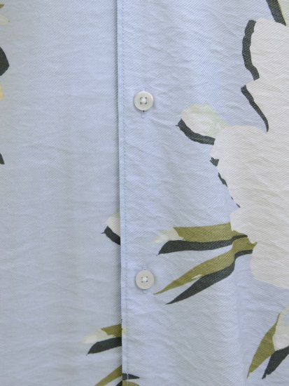 Jack & Jones Vira Marshall AOP Short Sleeve Shirt Skyway - Camisas - Camisas Homem Tamanhos Grandes