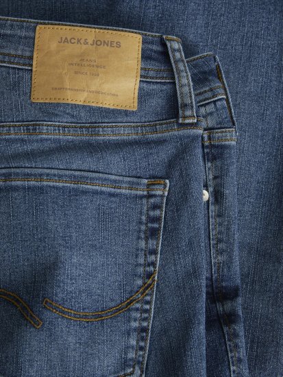 Jack & Jones JJILIAM JJORIGINAL SQ 223 Jeans Blue Denim - Jeans & calças - Jeans & Calças Tamanhos Grandes Homem