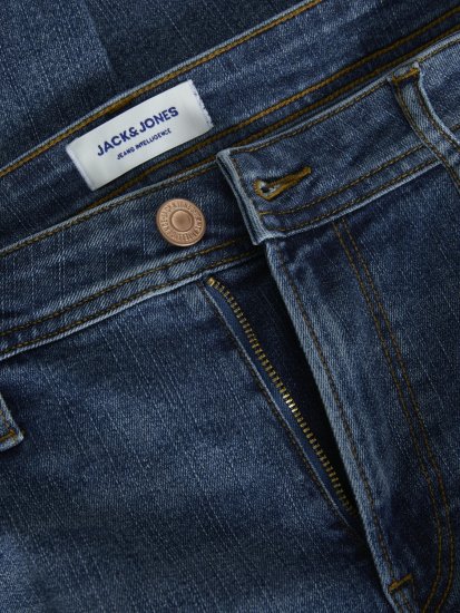 Jack & Jones JJILIAM JJORIGINAL SQ 223 Jeans Blue Denim - Jeans & calças - Jeans & Calças Tamanhos Grandes Homem