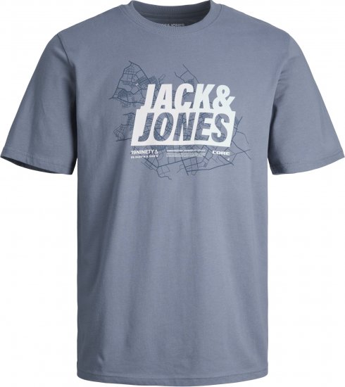  Jack & Jones JCOMAP SUMMER LOGO Flint Stone - T-shirts - T-shirts Homem Tamanhos Grandes