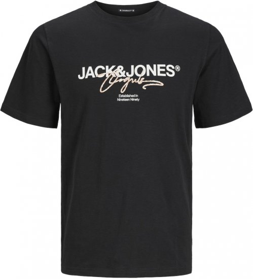 Jack & Jones JORARUBA BRANDING TEE SS CREW NECK Tap Shoe - T-shirts - T-shirts Homem Tamanhos Grandes