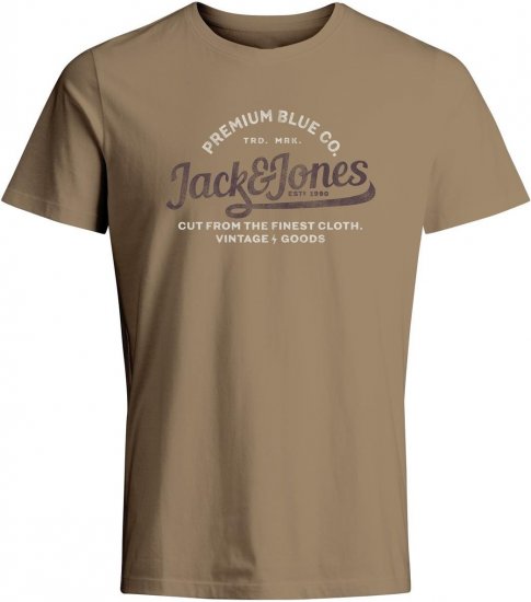 Jack & Jones JPRBLULOUIE SS TEE CREW NEC Cub - T-shirts - T-shirts Homem Tamanhos Grandes