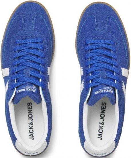 Jack & Jones Kirk International Campaign Sneakers Blue Quartz/Bright White - Calçado de homem 40-52 - 