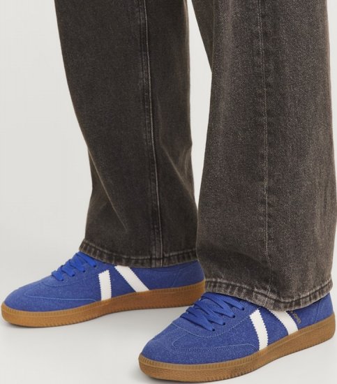 Jack & Jones Kirk International Campaign Sneakers Blue Quartz/Bright White - Calçado de homem 40-52 - 