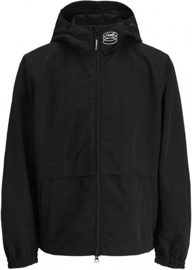 Jack & Jones Union Shell Jacket Black - Casacos - Casacos Homem Tamanhos Grandes