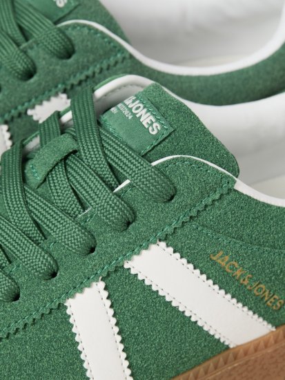 Jack & Jones Kirk International Campaign Sneakers Verdant Green with Bright White - Calçado de homem 40-52 - 