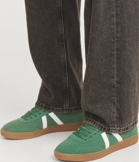Jack & Jones Kirk International Campaign Sneakers Verdant Green with Bright White - Calçado de homem 40-52 - 