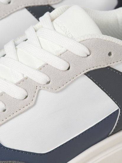 Jack & Jones Waspire Sneakers White/Castlerock - Calçado de homem 40-52 - 