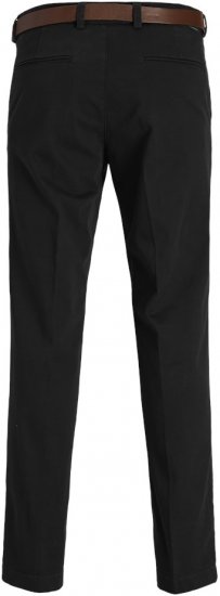 Jack & Jones Ollie Franco Chino Pants with Belt Black - Jeans & calças - Jeans & Calças Tamanhos Grandes Homem