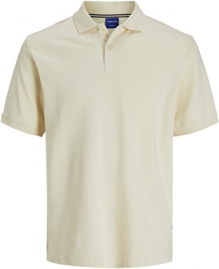 Jack & Jones Frederiksberg Polo Antique White - Pólos - Pólos Tamanhos Grandes Homem