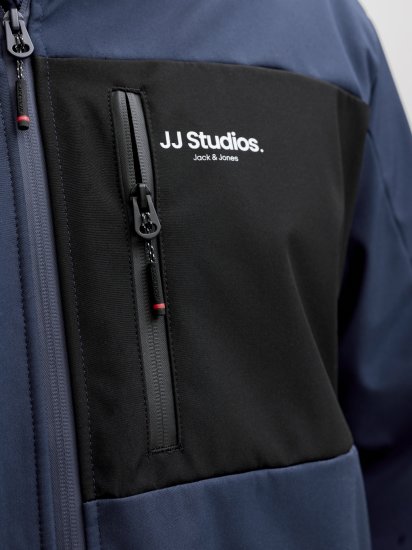 Jack & Jones North Casaco softshell azul-marinho - Casacos - Casacos Homem Tamanhos Grandes