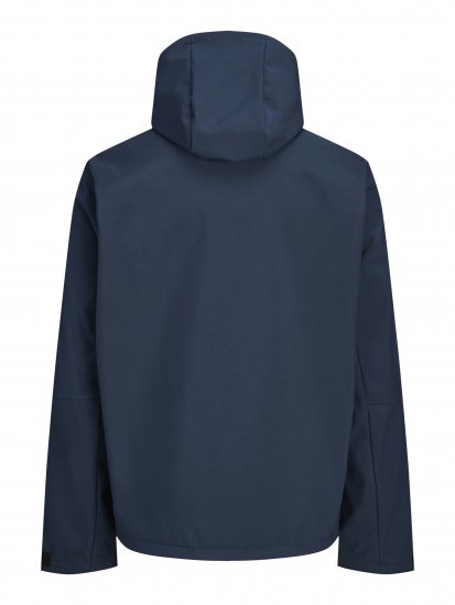 Jack & Jones North Casaco softshell azul-marinho - Casacos - Casacos Homem Tamanhos Grandes