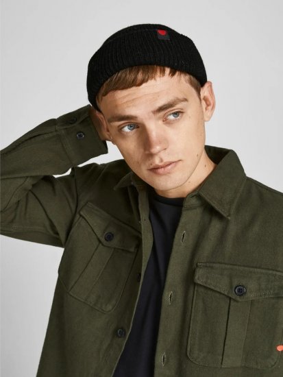 Jack & Jones RDD Royal Gorro Preto - Gorros - 