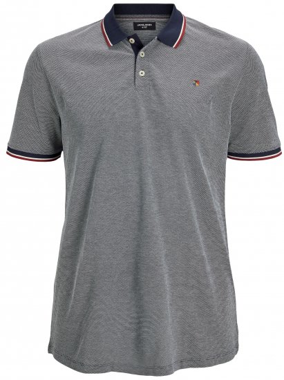 Jack & Jones JPRBLUWIN Polo Mood Indigo - Pólos - Pólos Tamanhos Grandes Homem