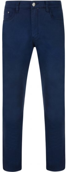 Kam Jeans Alba 5-pocket Stretch Chinos Navy - Jeans & calças - Jeans & Calças Tamanhos Grandes Homem