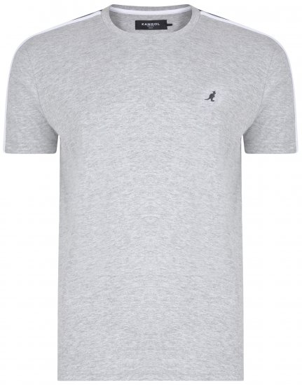 Kangol Salter T-shirt Grey - T-shirts - T-shirts Homem Tamanhos Grandes
