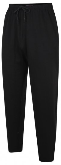 Kam Jeans 225 Joggers Black - Calças & calções de fato de treino - Calças de Fato de Treino Tamanhos Grandes 