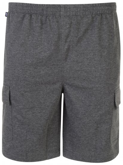 Kam Jeans Cargo Jogger shorts Grey - Calças & calções de fato de treino - Calças de Fato de Treino Tamanhos Grandes 