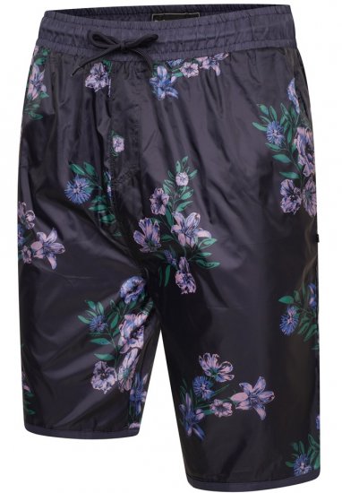 Kam Jeans 3005 Floral Print Swimmers Navy - Roupa Interior & Natação - Roupa interior Homem Tamanhos Grandes