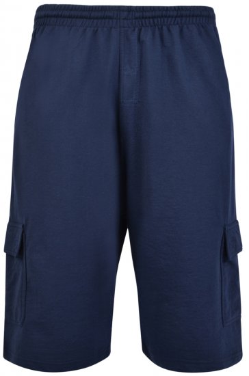 Kam Jeans Cargo Joggers shorts Navy - Calças & calções de fato de treino - Calças de Fato de Treino Tamanhos Grandes 